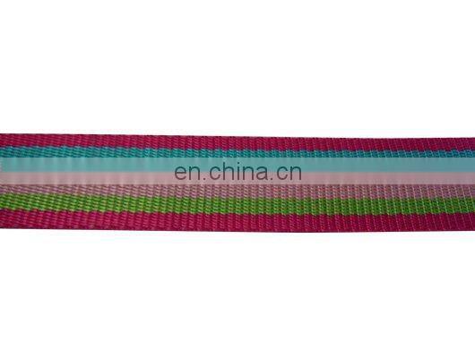 multicolor pp webbing strap