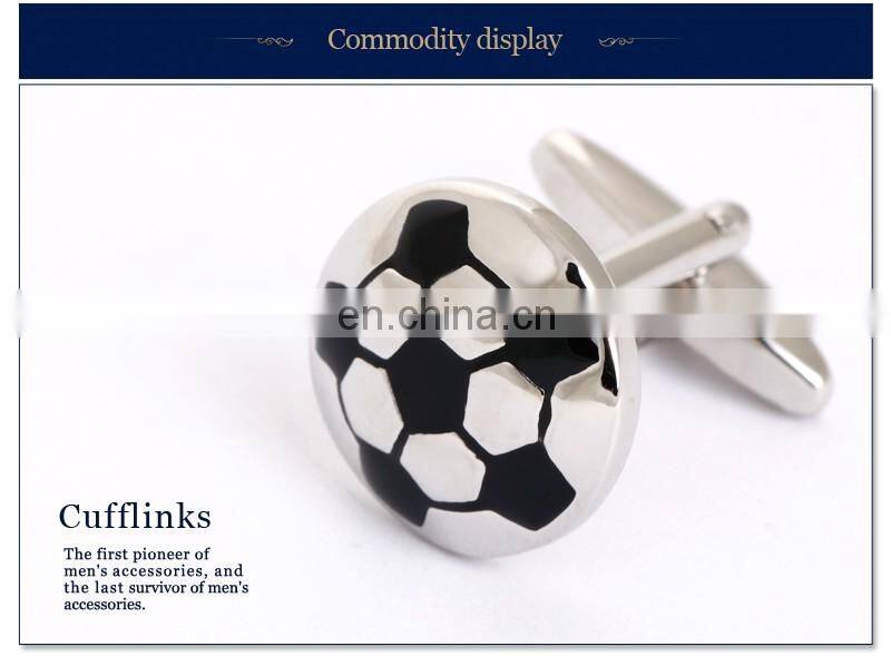 Football Sport Novelty Cufflinks for Mens
