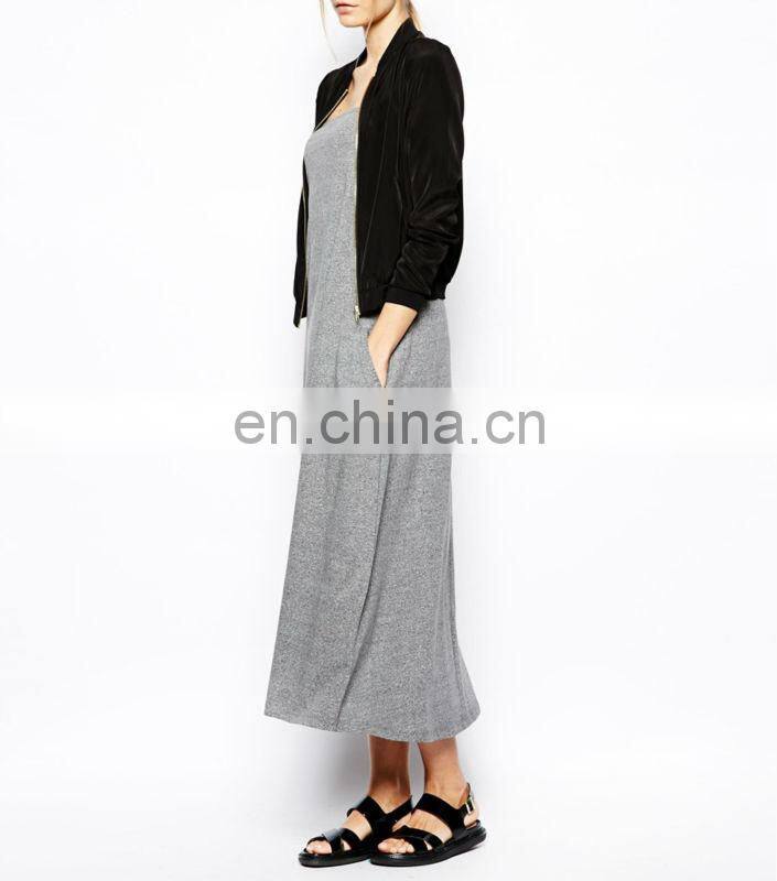 CHEFON Pockets tall maxi dresses