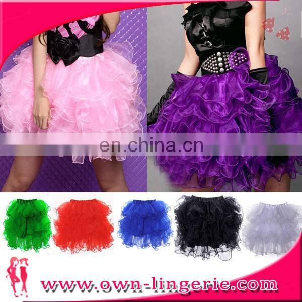 latest skirt design pictures adult clothes girl mini skirt fashion organza skirt