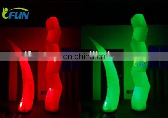 outdoor decoration inflatable mushroom/inflatable mushroom decoration/outdoor mushroom garden decor