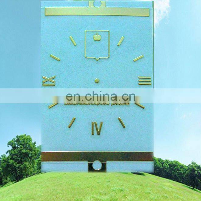 High-grade watch LOGO metal thin plate