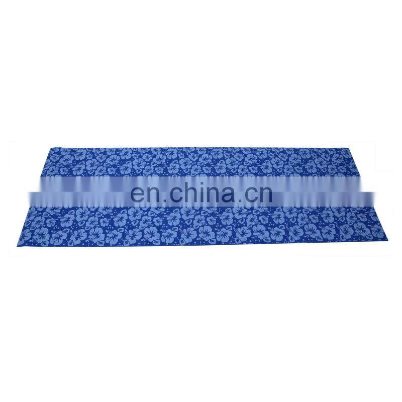 High Quality Fitness Mat Custom Printing Design Pro Cheap Double Colors Promotional PVC Yoga Mats