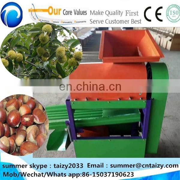 Thorn stab removal chestnut huller