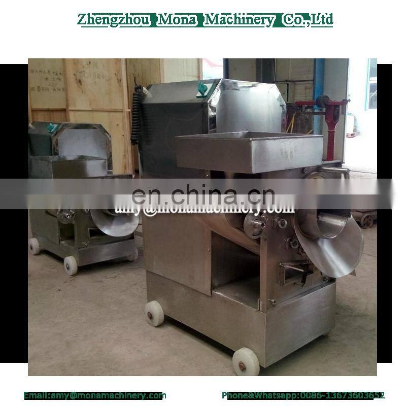 Sheep meat bone removing machine meat separator fish meat bone separating machine