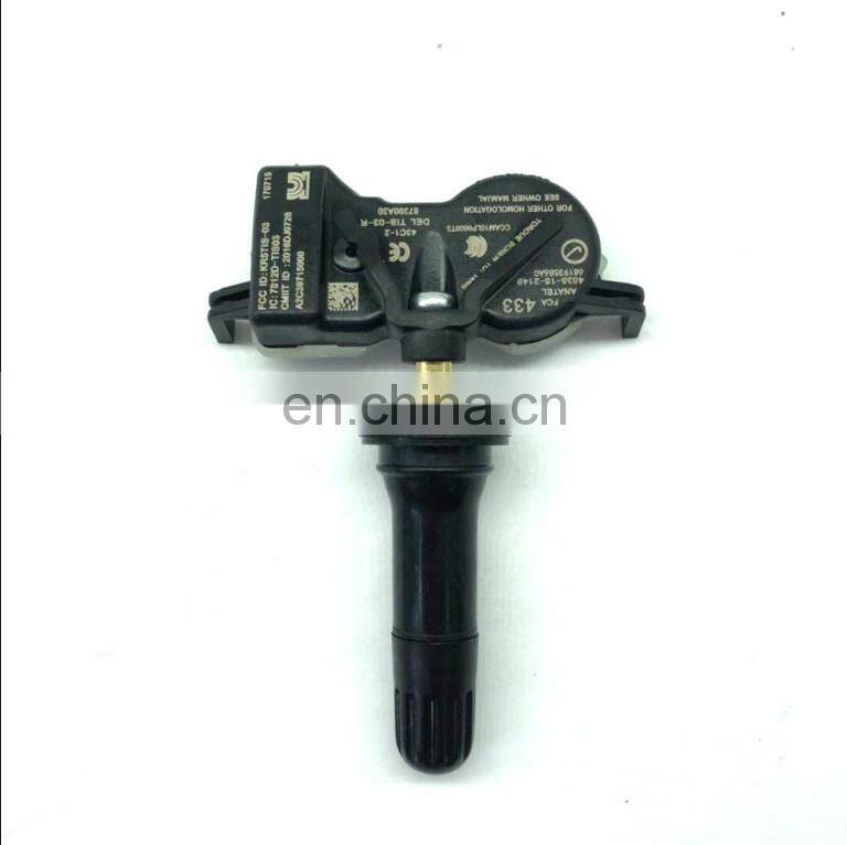 TPMS Tire Pressure Sensor 68313387AB For Chrysler 200 Pacifica Dodge Dart Durango Jeep Grand Cherokee Compass Renegade