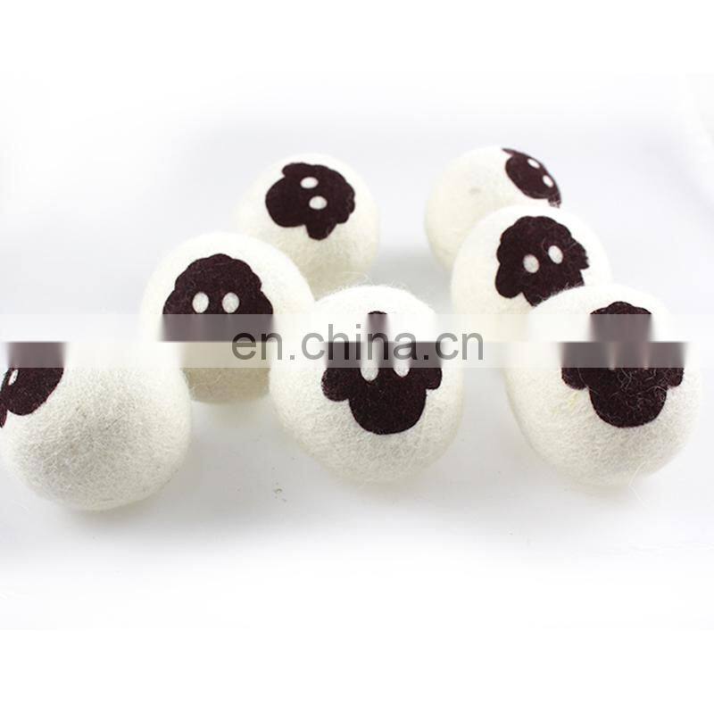 Wholesale Handmade Wool Felt Washing drier Ball for Laundry