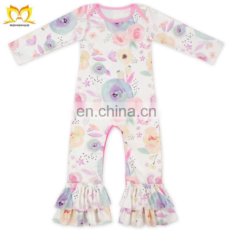 Girl Cow Embroidery Lace Top And Leggings Children's Boutique Clothes Autumn Clothing Design Designer