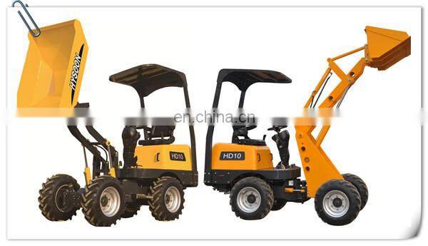 4wd agricultural garden farm machine mini wheel loader