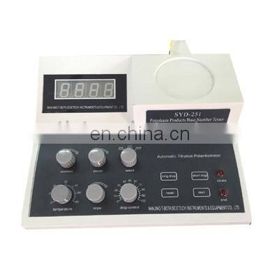 TAN/TBN Titrator, Automatic Base Number Tester