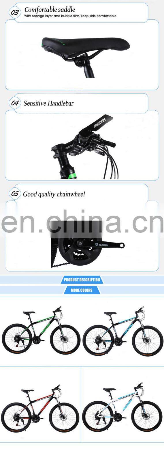 OEM Professional Steel Mountain Bike Variable Speed MTB 26 Inch Bicicletas Mountain Bicycle Bikes