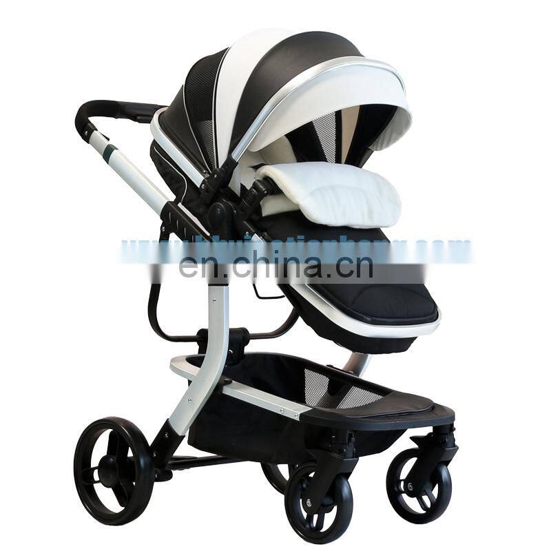 Good baby pram with baby car seat high quality baby stroller