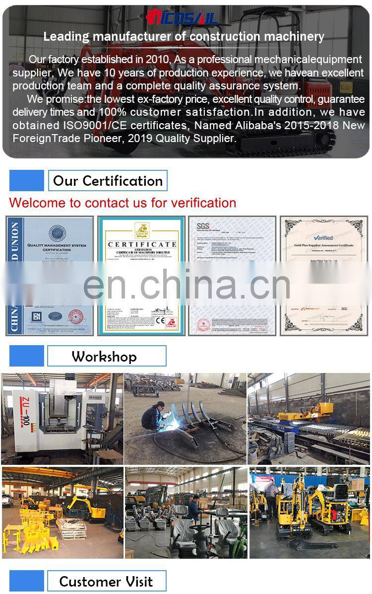 Heavy equipment powerful mini 2700kg mini excavator free shipping excavators hydraulic pump