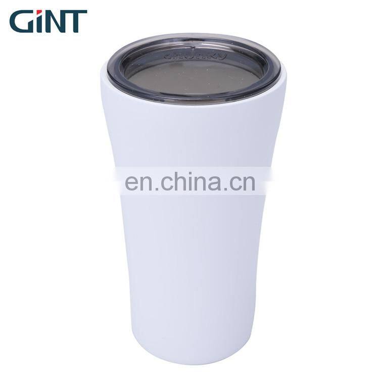 double wall 16oz stainless steel coffee tumbler double wall vacuum Insulated coffee mug with lid