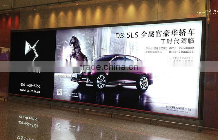 Factory price custom high precision advertising light box backlit film-ly