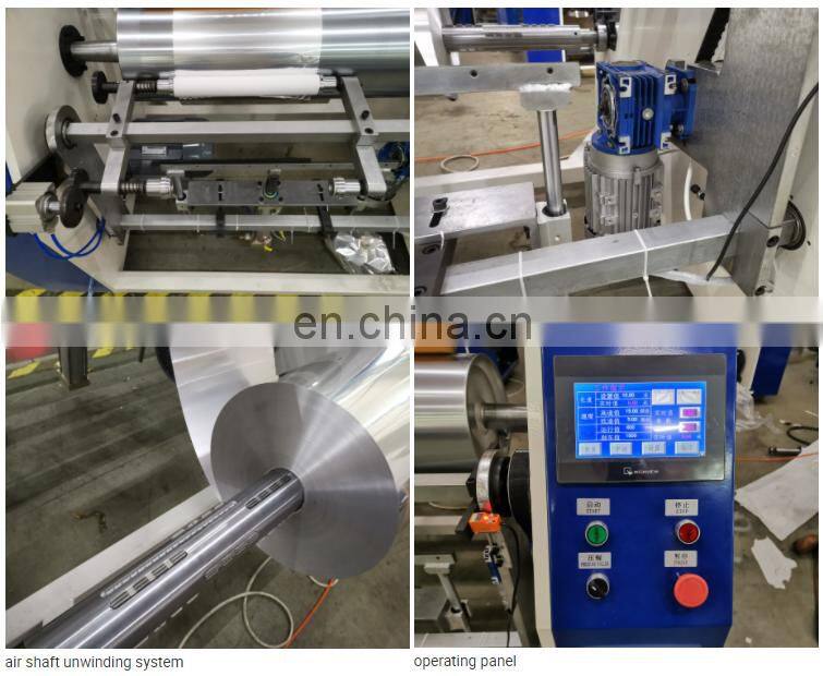 China Professional aluminum foil slitting and rewinding machine
