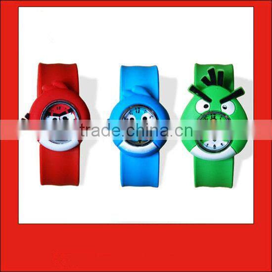 sport fancy silicone slap watch