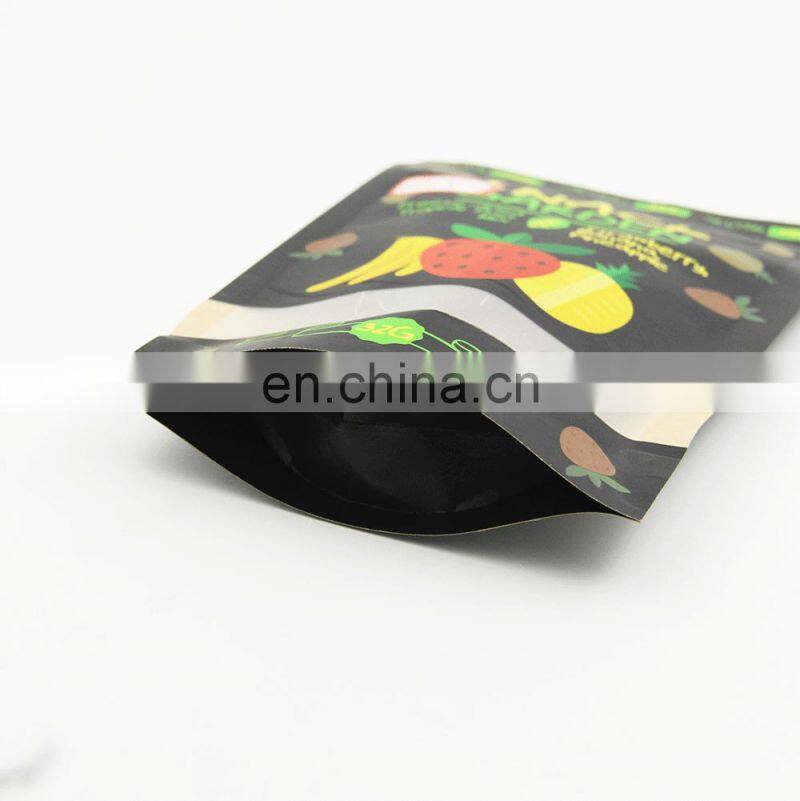 Custom Printed Packing Zipper Food Packaging Plastic Foil Biodegradable Dried Fruit Nuts Mylar Bags