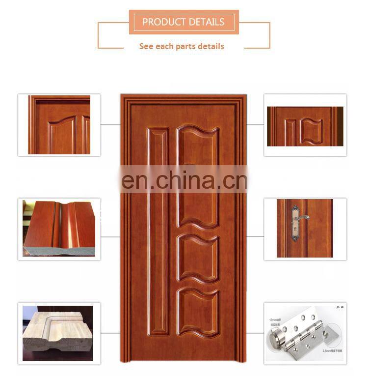 Factory price Solid wood interior door modern bedroom door design