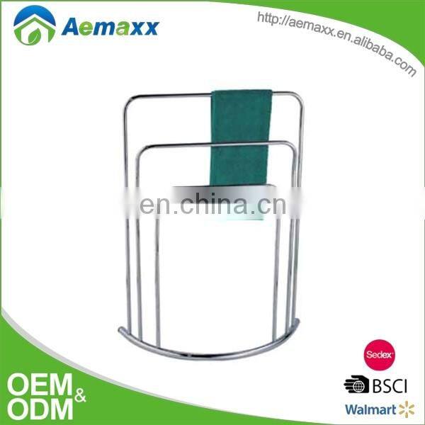 Superior quality stainless steel ladder bathroom stand towel rack