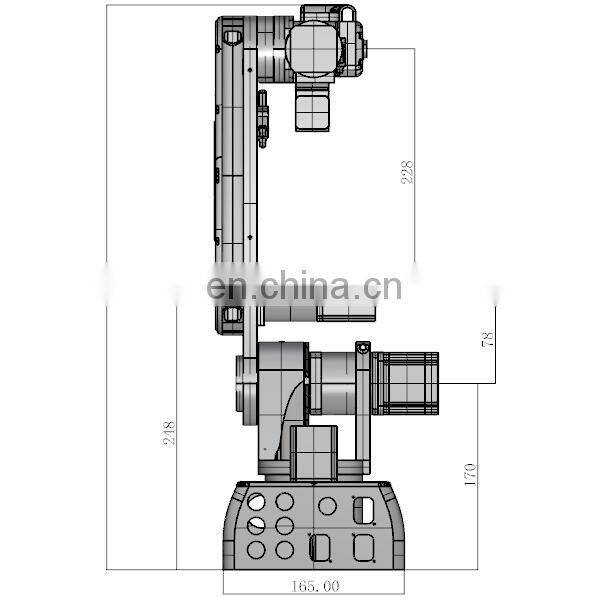 TZT-AR3 Robotic Arm 6 Axis Industrial Robot Mechanical Arm Secondary Development Programmable Arm Frame