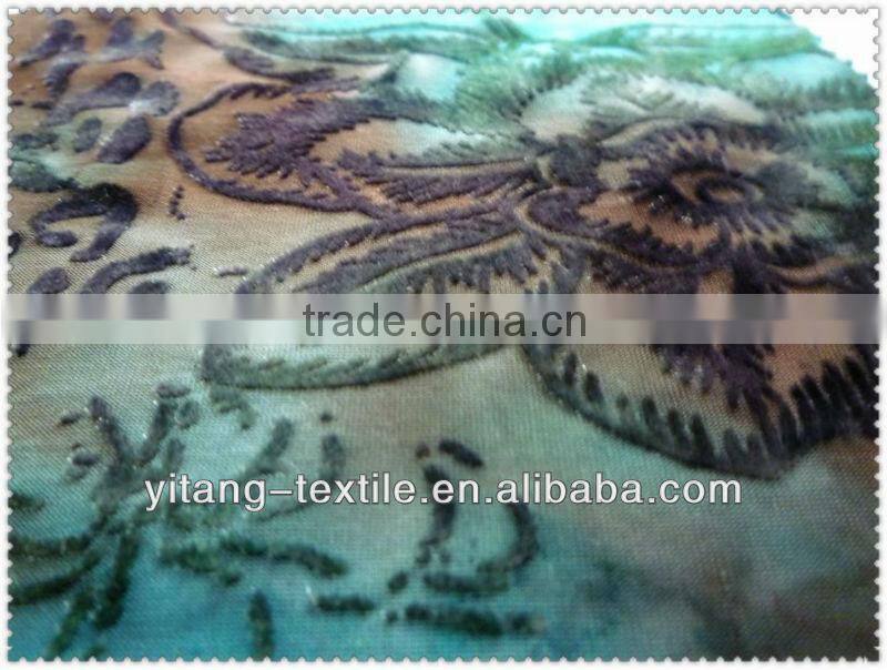 Top quality and cheap flocking fabric for garment