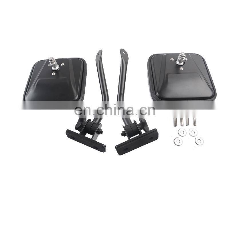 Maiker Car Side Mirror for Jeep Wrangler JK 17+ Accessories Offroad Rearview Mirror