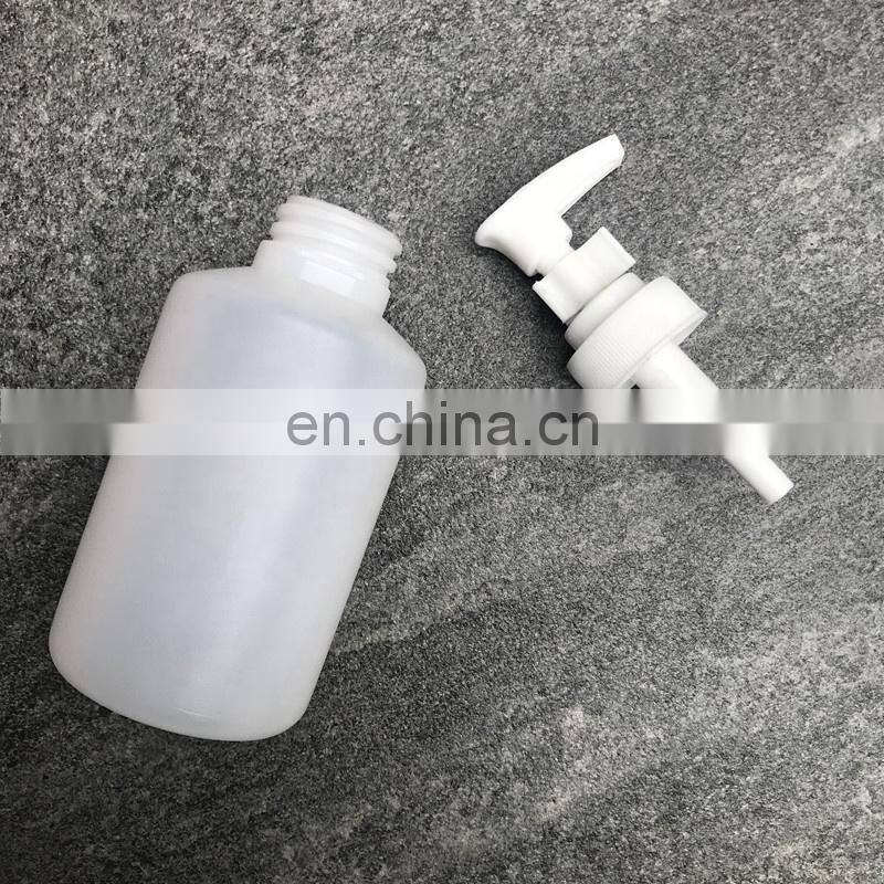 High Quality 24410 PP Plastic Cosmetic Container Liquid Soap Dispenser Pump For 250Ml Clear Hand Wash Bottle Wholesale In China