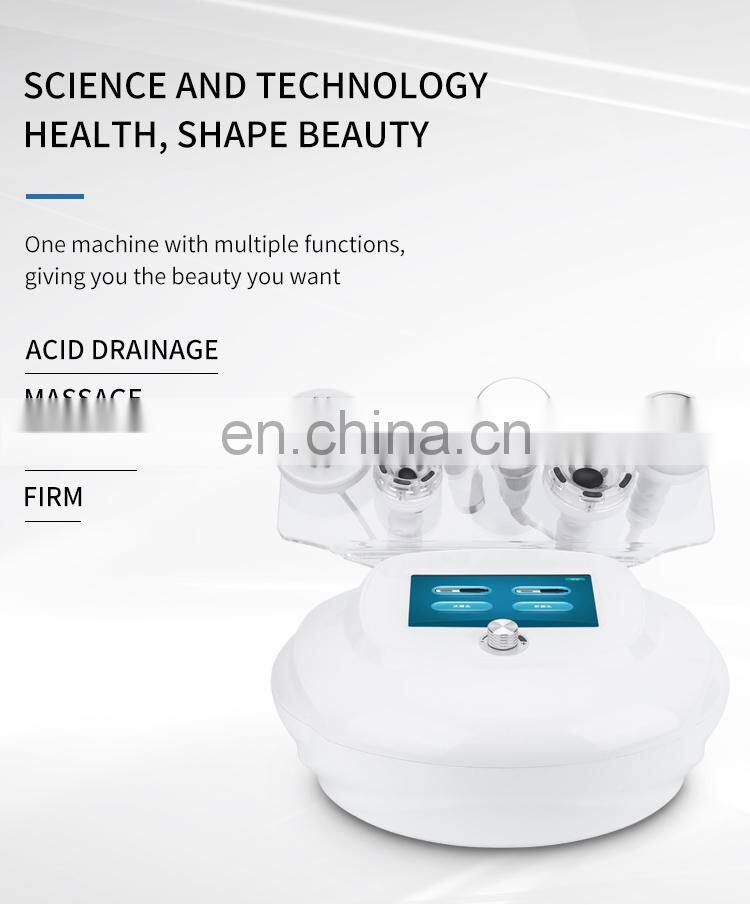 Factory price Portable 5D Carving RF Vacuum 80K Cavitation Weight Loss Shaping Machine Magnetic massage Body Slimming Instrument