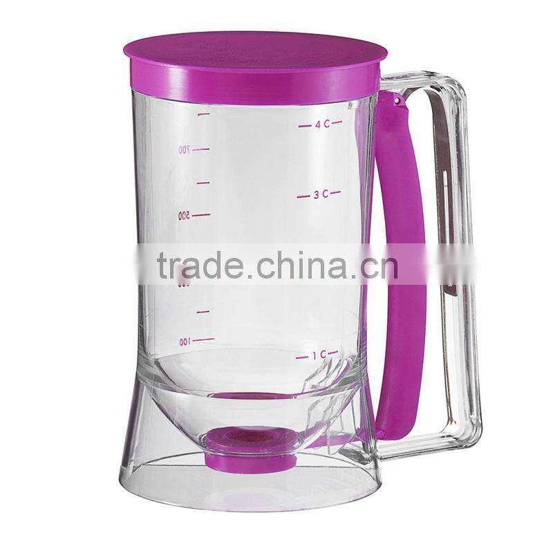 KH Free Design Useful Cake Batter Dispenser With Measuring Label