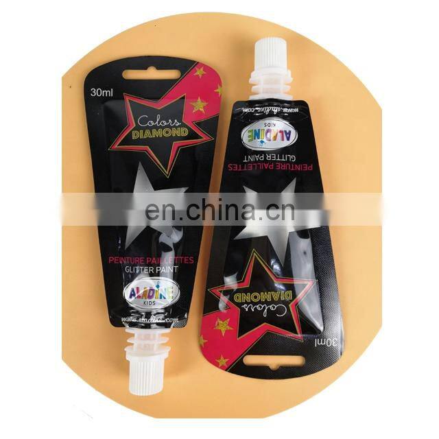 custom made 30ml small plastic cosmetic foil sachet sample packaging