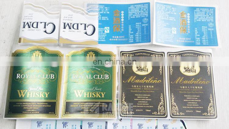 Good automatic flat labeling machine for beer bottle auto labeling machine for pet bottle cups