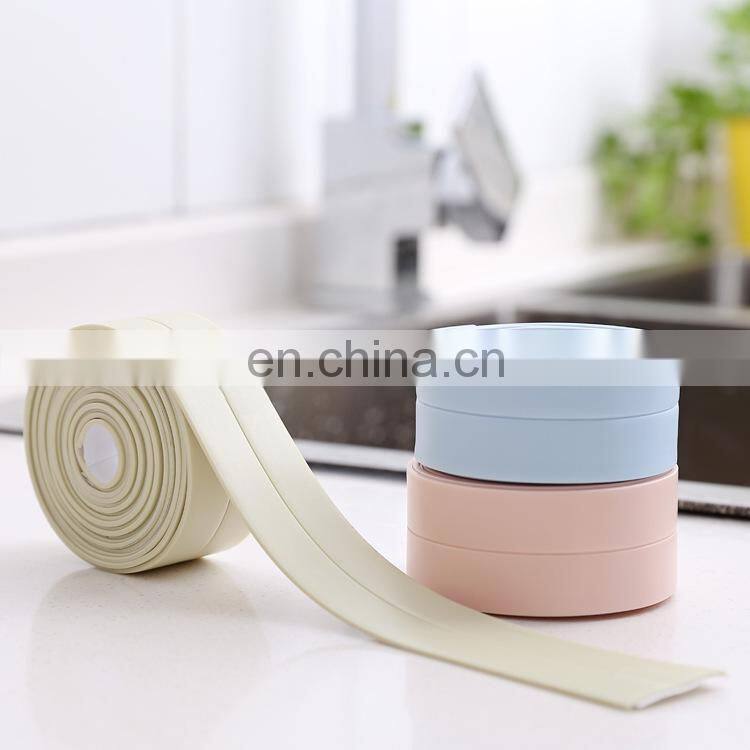 Bathroom Kitchen Accessories Shower Bath Sealing Strip Tape Caulk Strip Self Adhesive Waterproof Wall Sticker Sink Edge Tape