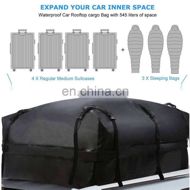 Car Roof Rack Cargo Bag for Self-DrivingTravelling Packaging