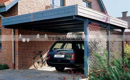 Artificial thatch ,Car shed