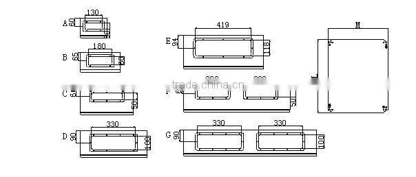 Custom-made waterproof metal box distribution box