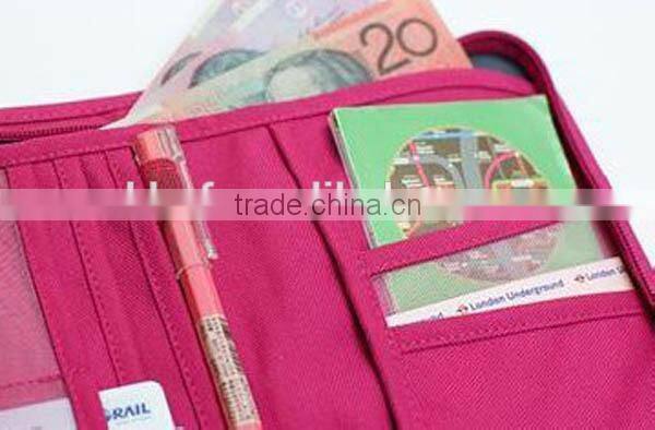 High quality branded passport wallet