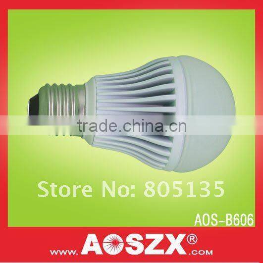 Hot Sale 6 Watt 120 Volt 230 volt SMD 5630 600 lumen LED Bulb