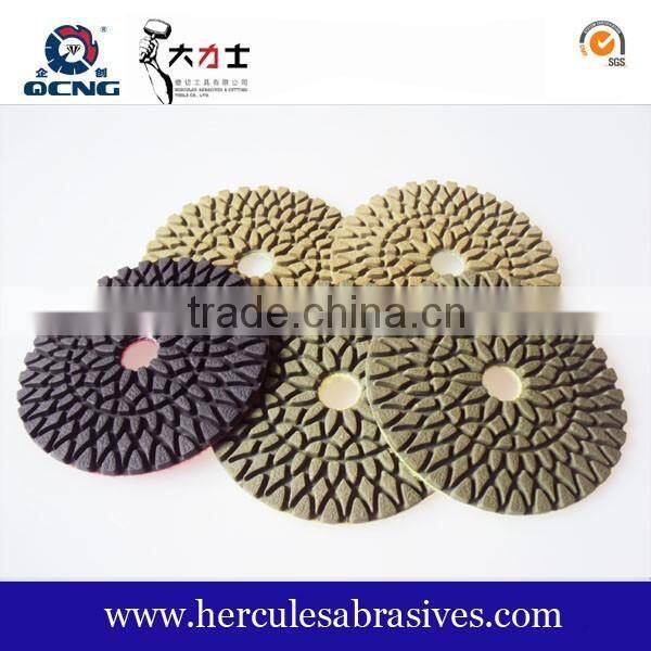 Black soft polishing pad marble and granite polishing, granite and marble polishing hand tools