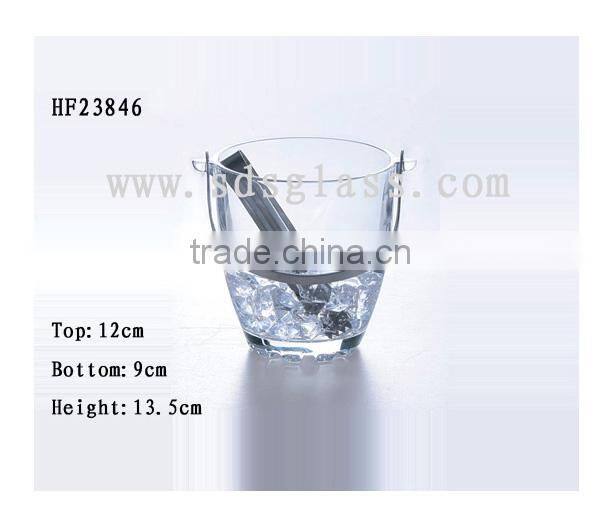 glass barrel ice barrel large ice buckets