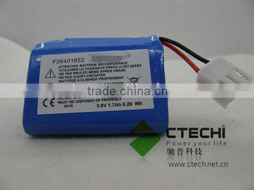 rechargeable LI-ion battery F26401820/F26401652 3.6V