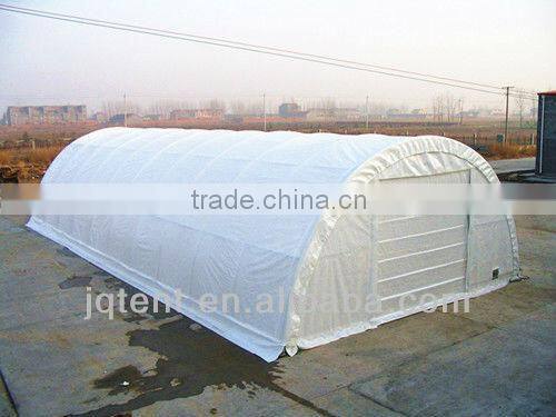 JQR W30XL85XH15FT STEEL FRAME PE300GSM/PVC610GSM WATERPROOF FIRE-RESISTANT RUSTPROOF UV-RESISTANT COVER FABRIC STORAGE TENT