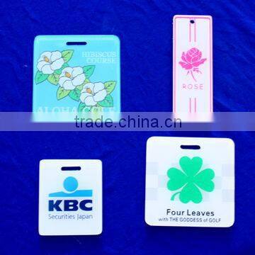 hot selling simple printable acrylic luggage tag