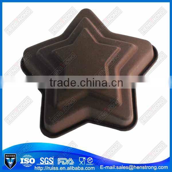 Various styles theme small silicone christmas tree cake mould