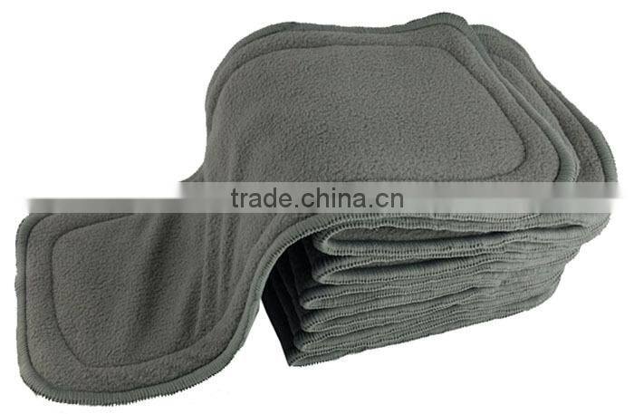 Breathable Baby cloth diaper Bamboo Charcoal Inserts