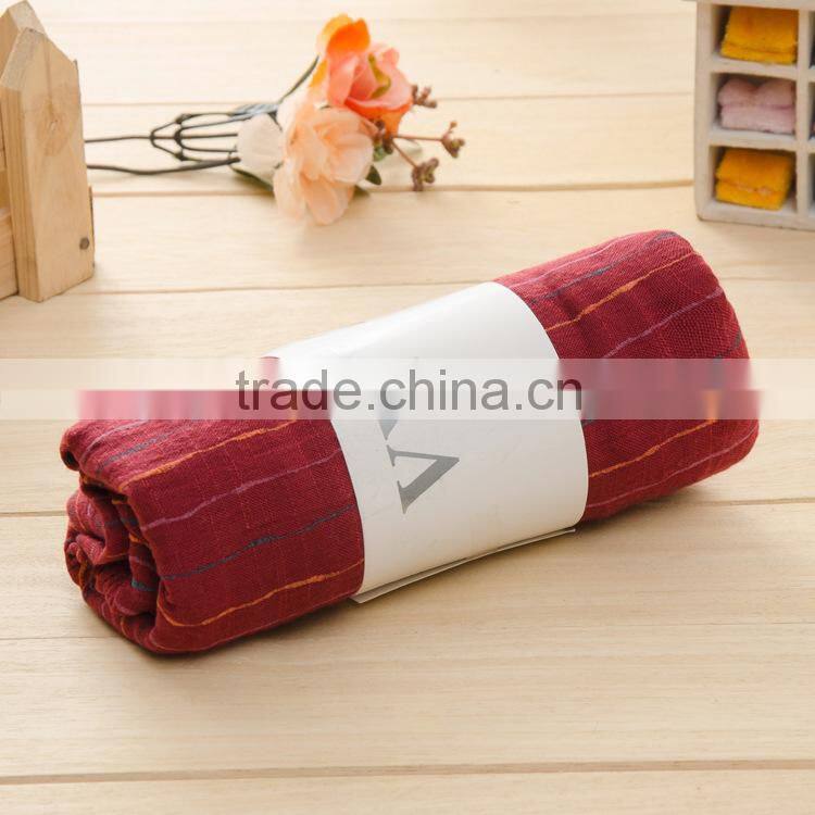 New Style Oversized Viscose Vertical Colorful Striped Scarf