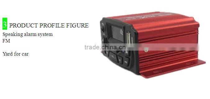 TYT737 made in china unique high power wholesale remote control motorcycle alarm manual 4X15/25W long distance