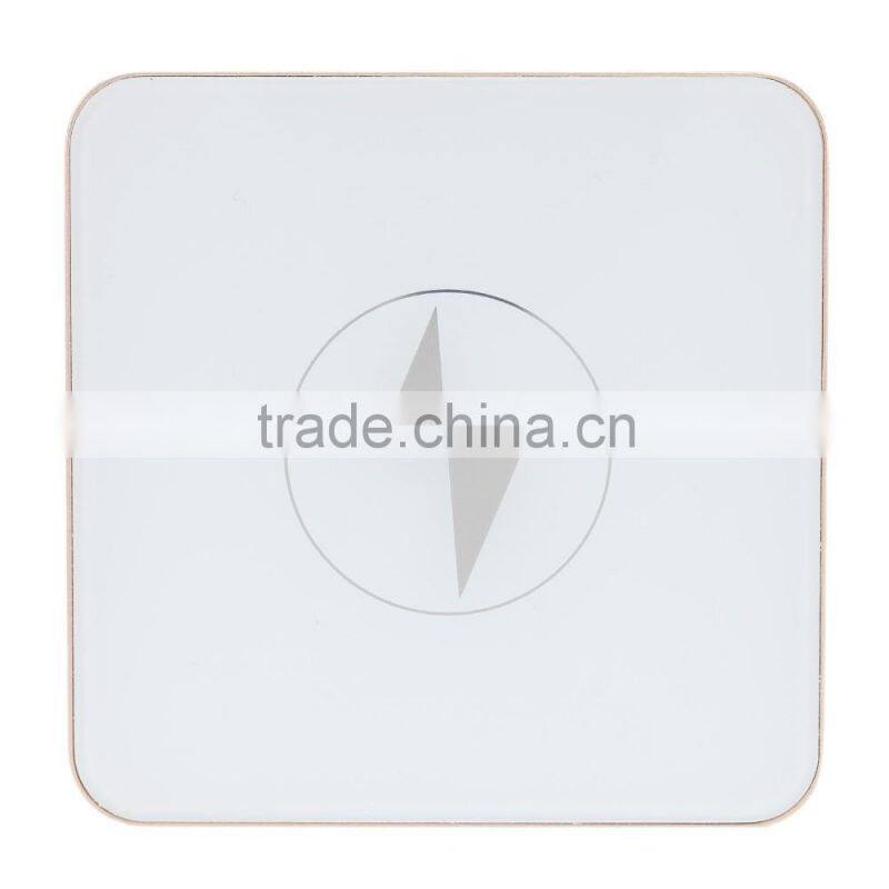 hot design high efficiency desktop qi wireless charger for iphone/samsung