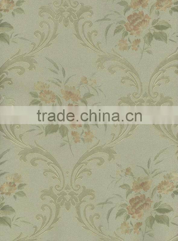 elegant wallpaper for living walls decoration/vinyl wallpaper papier peint a la maternelle