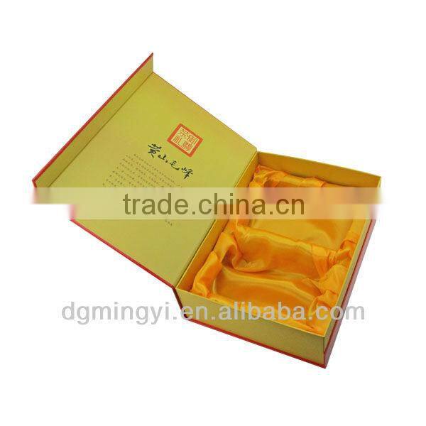glossy varnish China tea inner tray box